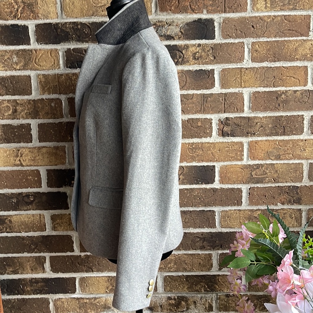 J.Crew Gray Wool School Boy Blazer - Picture 9 of 10
